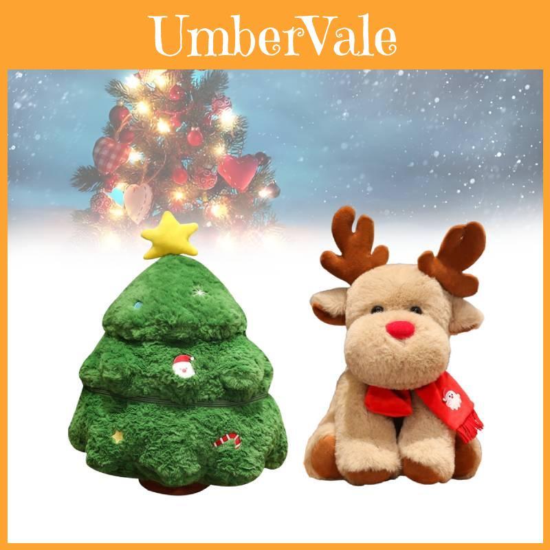Christmas Cheer Plush Decorative Pillow With Charming Santa For Winter Festivities