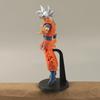 Аниме Dragon Ball Серебристые волосы Сон Гоку Фигурка Самоосторожный Кунг-фу Будокай Достичь Веджета Фигурка Действия Модель В Коробке 24 см ПВХ