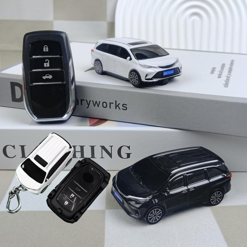 Креативный чехол для ключа для Toyota Sienna Rav4 Venza Mirai Гибридных автомобилей Alphard Previa Voxy 4 5 6-кнопочный Пульт Дистанционного Управления Автомобильным Ключом Обложка Брелок