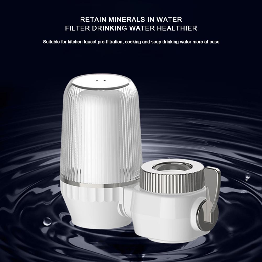 Faucet Water Purifier Rust Bacteria Removal Ceramic Percolator Removable Clean Kitchen Tap Replacement Filter for Home Daily Use