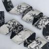 Китайский стиль Пейзаж Чернила Бамбук Печать и Окрашивание Имитация Ленты Конопли Лента Ручной Работы Лента-Бант Подарочная Лента Для Упаковки Торта Украшение Дома