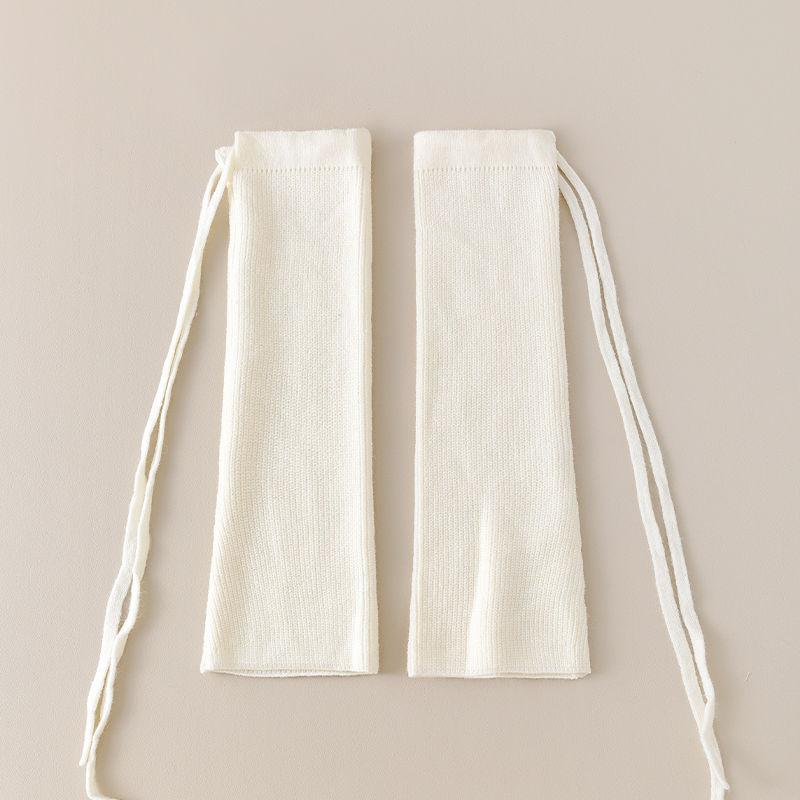 Японский стиль JK Носки-шнурки с ремешками, носки-гольфы, гетры, Утягивающие носки до колена, Осень-Зима, Микро-расклешенные гетры, Теплые вязаные, Свободная посадка