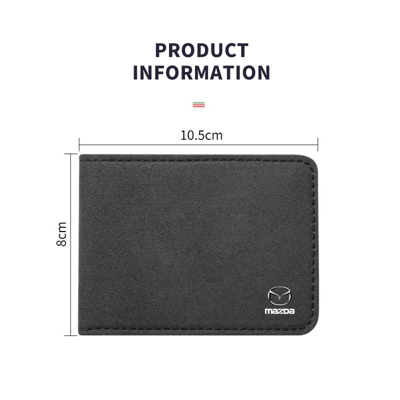 New Car Driver License Cover Leather Car Driving Documents Case Credit Card Holder For Mazda MX-5 Miata