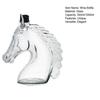 Horse Head Whiskey Decanter High Borosilicate Glass Liquor Bottle Unique Artistic Gift for Whiskey Lovers