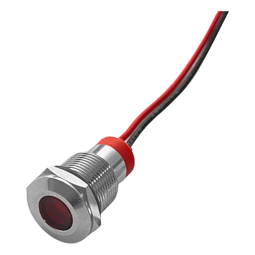 Водонепроницаемый 220В Световой Металлический Сигнальный Индикатор Для Панели Промышленного Управления И Электрооборудования