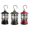 Outdoor Camping Light Retro Campsite Lantern USB Rechargeable Night Light Emergency Lamp Stepless