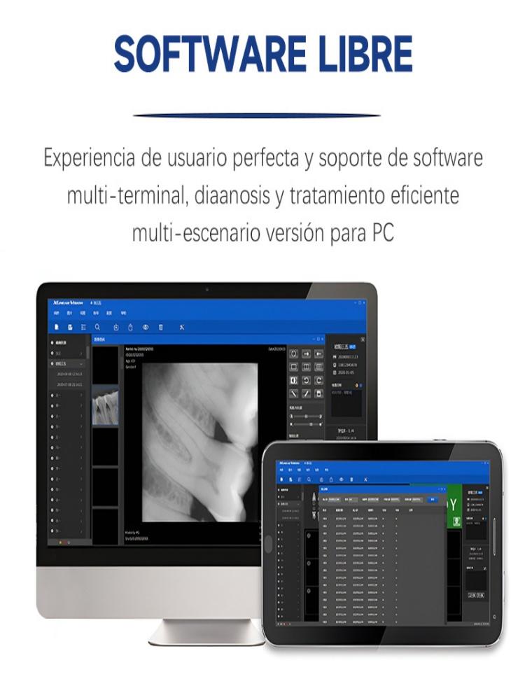 Дентальный рентгеновский датчик с 9 языками, более быстрая переработка, прочный USB-дентальный рентгеновский датчик, внутриротовая камера, цифровой датчик RVG