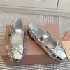 Версия из овчины~ Французский дизайн, пряжка для ремня, плоская подошва, неглубокий вырез, одинарные туфли, женские туфли-лодочки с бантом, круглый носок, туфли Мэри Джейн, женская обувь