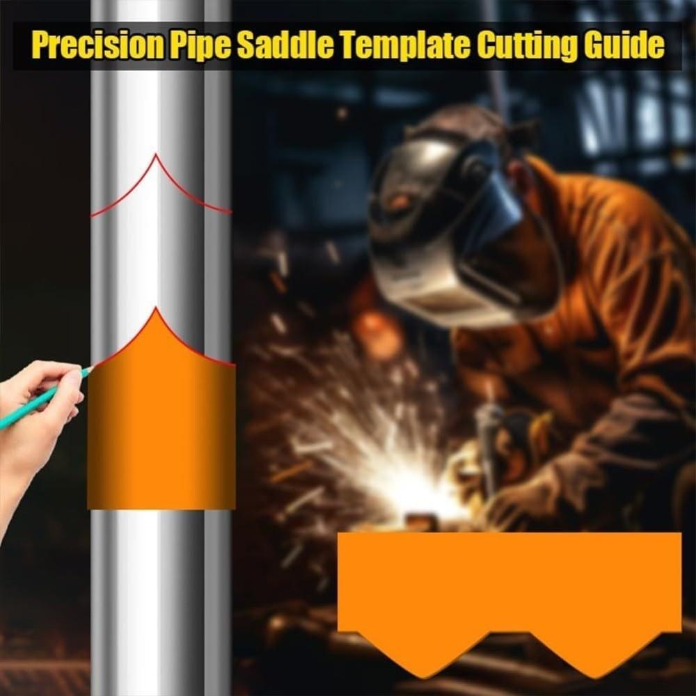 10pcs/set Precision Welding Installation Guide Pipe Saddle Template Cutting Guide Metal Working