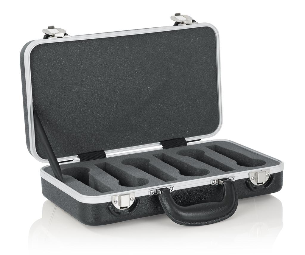 GATOR Microphone Case PE Hard GM-6-PE Black