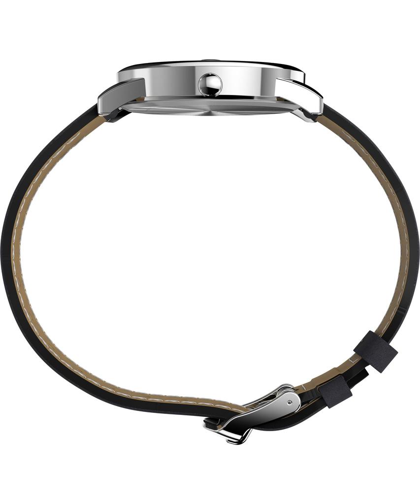 Часы Timex Men's Easy Reader, черный/серебристый/белый/C/35 мм. , 35 мм, легко читаемые часы.