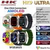 2024 New Men'Smart Watch HK9 Ultra AMOLED HD Screen High Refresh Women'Smart Watch IP68 Waterproof Support Bluetooth Call NFC
