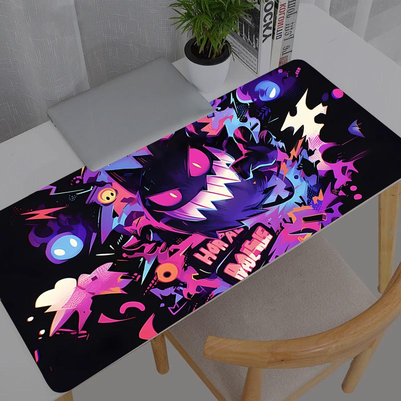 Mouse Pad Game x Rubber Pokemon Pikachu Gengar Mini Keyboard Laptop Computer Speed Desk Mat Gaming Acessories Mousepad