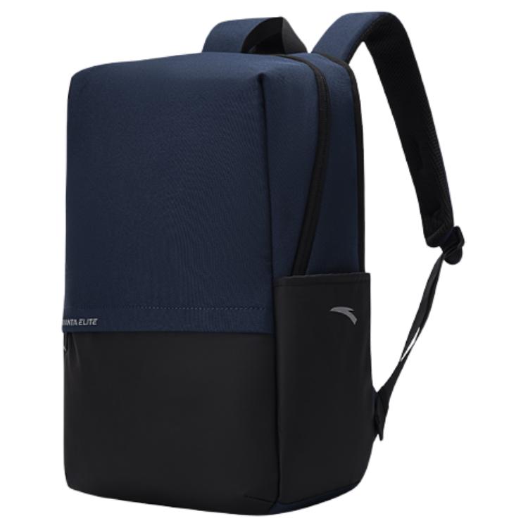 New Anta Polyester Backpack Unisex Dark Blue 192537151-2
