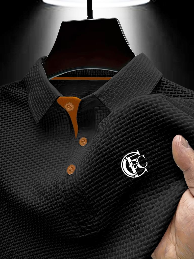 Golf Business Men'S POLO Shirt Summer Quick-Drying Breathable Travel Fishing Beach Casual T-Shirt Versatile Slim Fit Easy to Wash Quick-Drying Top