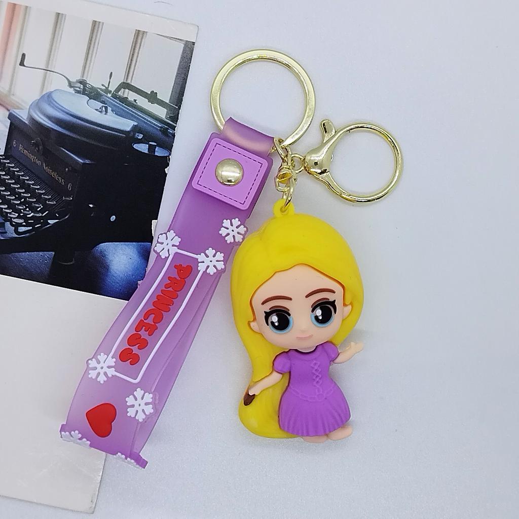 Creative Cartoon Mermaid Doll Series Doll Keychain Bag Car Keychain Accessories Kawaii Cute Personalized Gifts Y2k Fashion Toys