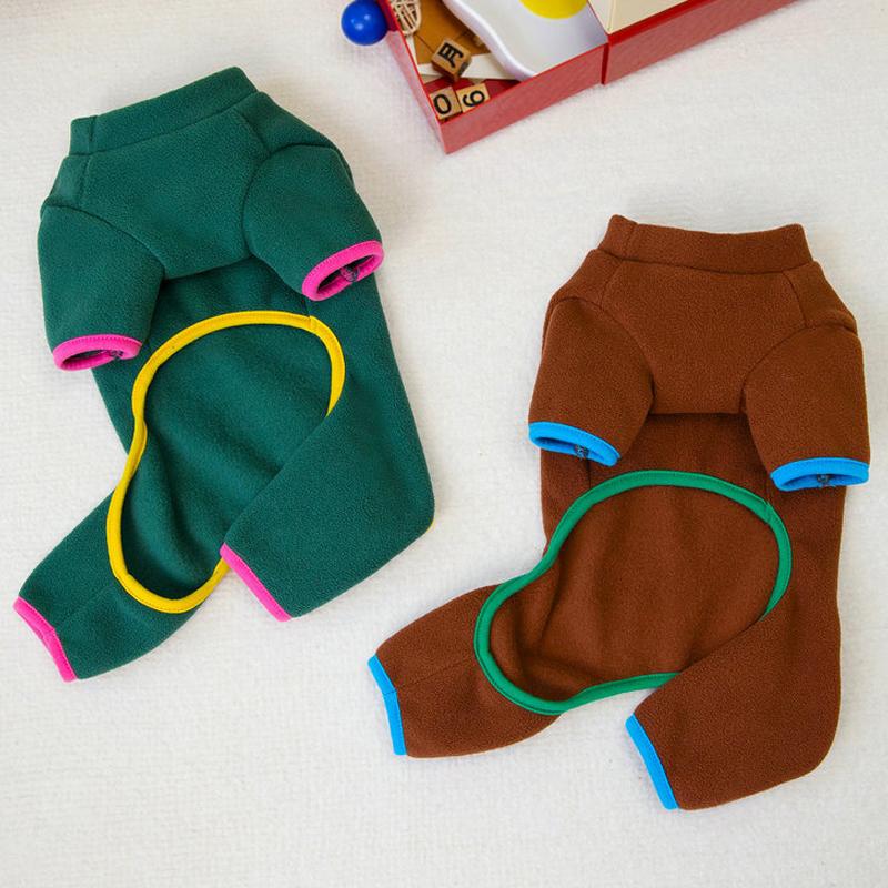 Зимняя теплая одежда для собак средних и маленьких пород, флисовый комбинезон для собак, пальто, одежда для французских бульдогов, чихуахуа, аксессуары для собак