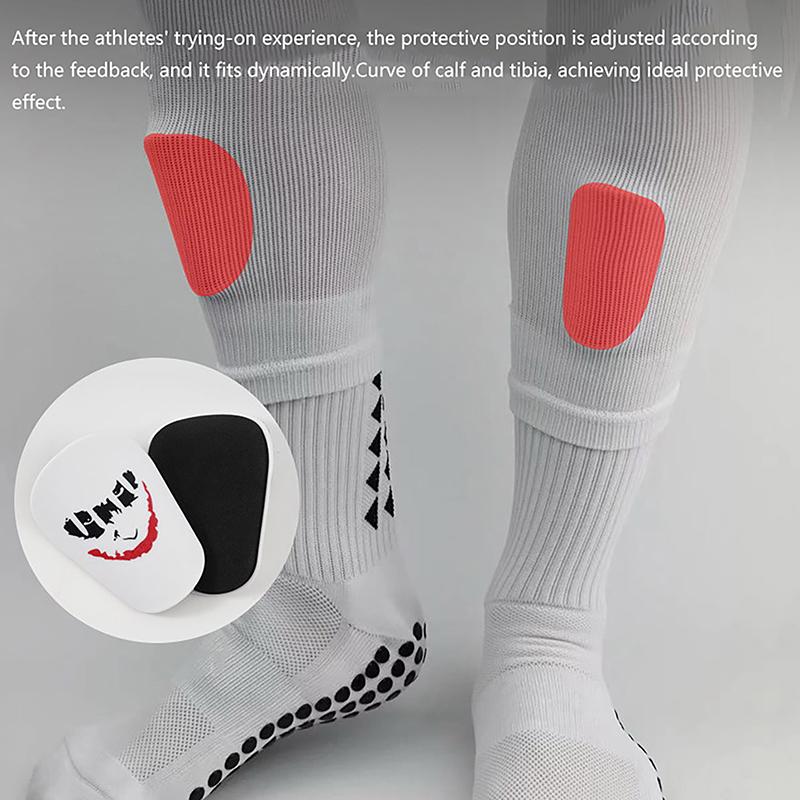 1 пара мини-футбольных накладок на голень, износостойкая амортизирующая защита для ног, легкая портативная футбольная тренировочная доска с хвостовиком