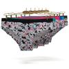 Women Underwear Panties Cotton Sexy Bikini Briefs Paisley Pattern Soft Ladies Knickers Lingerie Lot 6 PCS