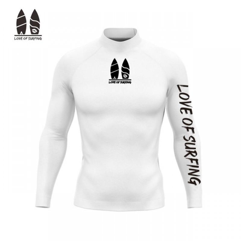 RT Mens Womens Long Sleeve Rash Guard UPF 50 Surfing Suit Swimming Beach Water Sports