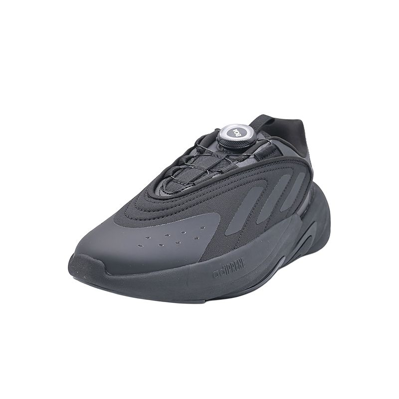 Adidas Originals Ozelia Boa Retro Versatile Comfortable Low-Top Kids Running Shoes Unisex Running Shoes Black HQ2675