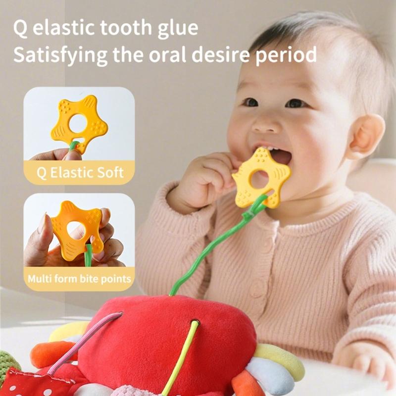 Musical Infant Bed Mobile Rotating Toy Safe Rattle Nursery Decoration Accessory For Baby Visual Sensory Stimulation