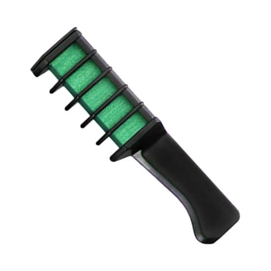 10 Colors Hair Dye Comb Washable Temporary Hair Chalk Kids Adults Disposable Hair Color Powder Applicator Brush Christmas Halloween Cosplay Makeup