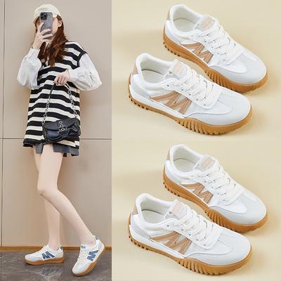 Женские повседневные туфли на толстой платформе Dad Shoes со шнуровкой, нескользящие, для ходьбы, удобные кроссовки из искусственной кожи для бега и тенниса для женщин, дышащие кроссовки