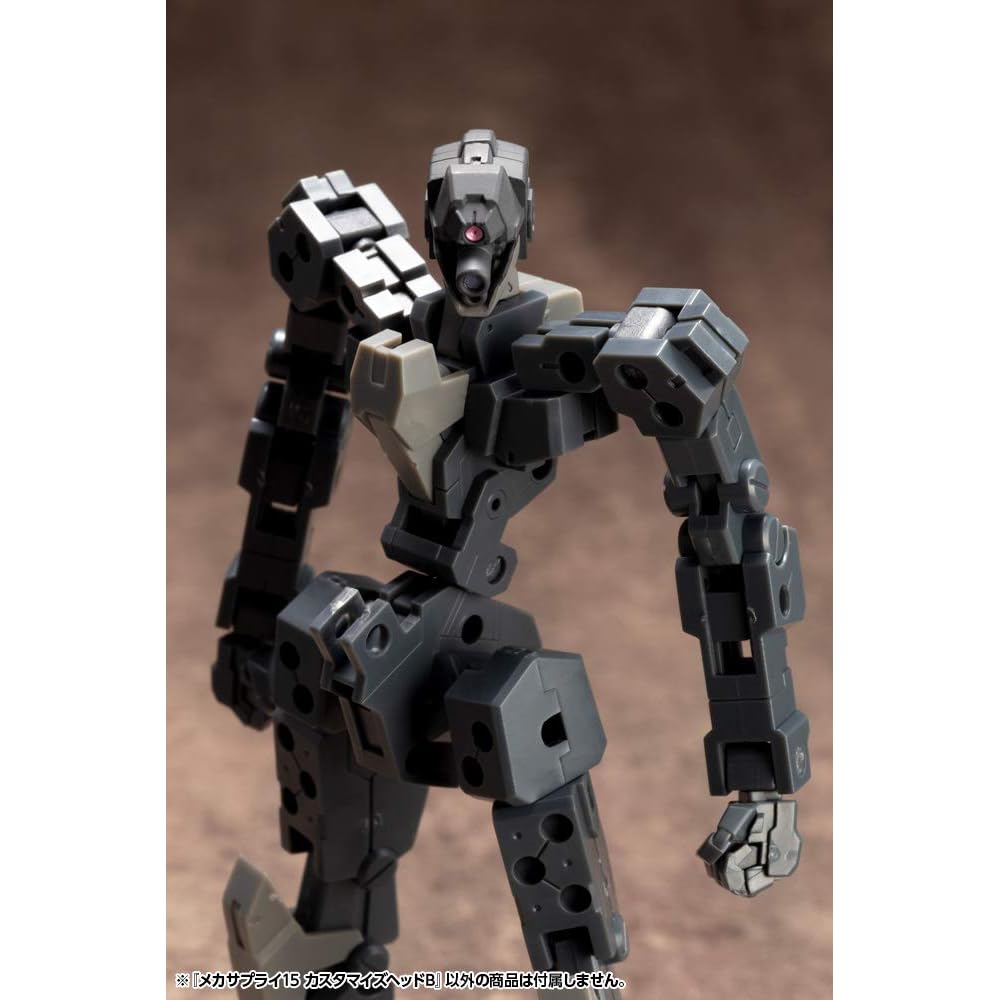 Kotobukiya M.S.G Mecha Supply 15 Индивидуальная голова B Модель для сборки без масштаба Приблизительно 30 мм