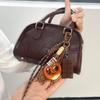 INS-Style Miu Series Alkaline Water Bread Bag - Cute Chocolate Pendant Jewelry Keychain