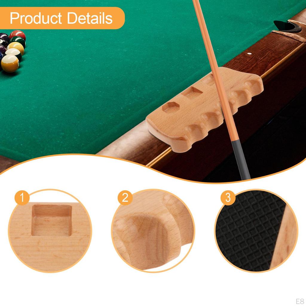 Держатель для кия, аксессуары для клюшек, переносные подставки для киев для бильярда в общественном центре