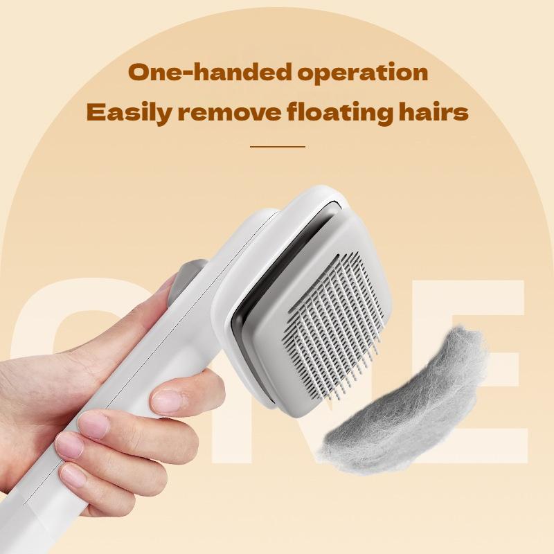 Professional Pet Grooming Comb Portable Washable Needle Brush For Long Short Hair Dog Cat Easy To Operate