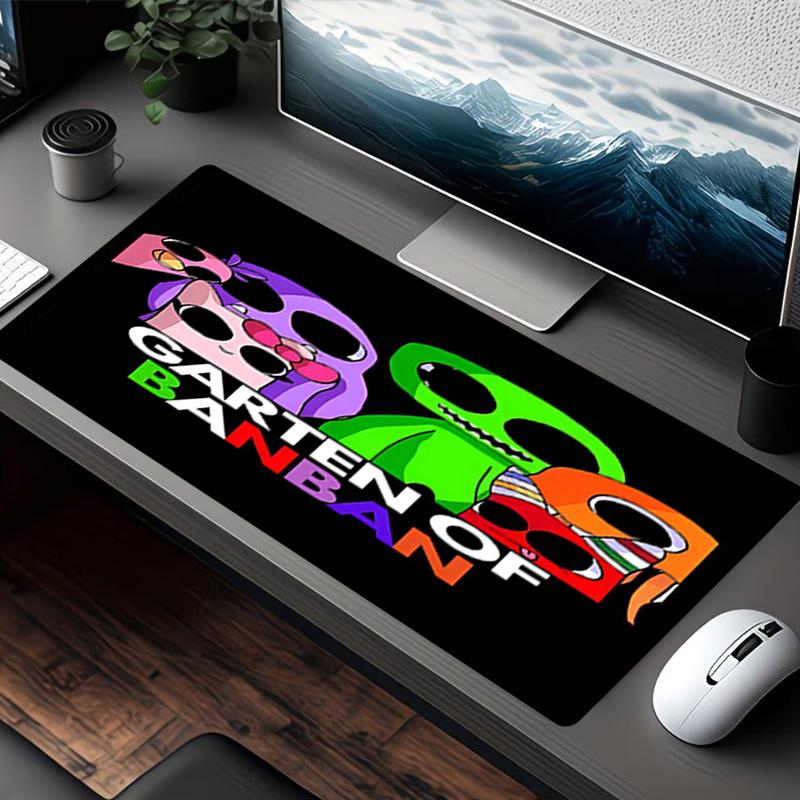 Game Rainbow Friends Print Mouse Pad, for Keyboard Pad Laptop PC Mat for Office Home Use, Desk Decor, Perfect Birthday Gift for Gamers