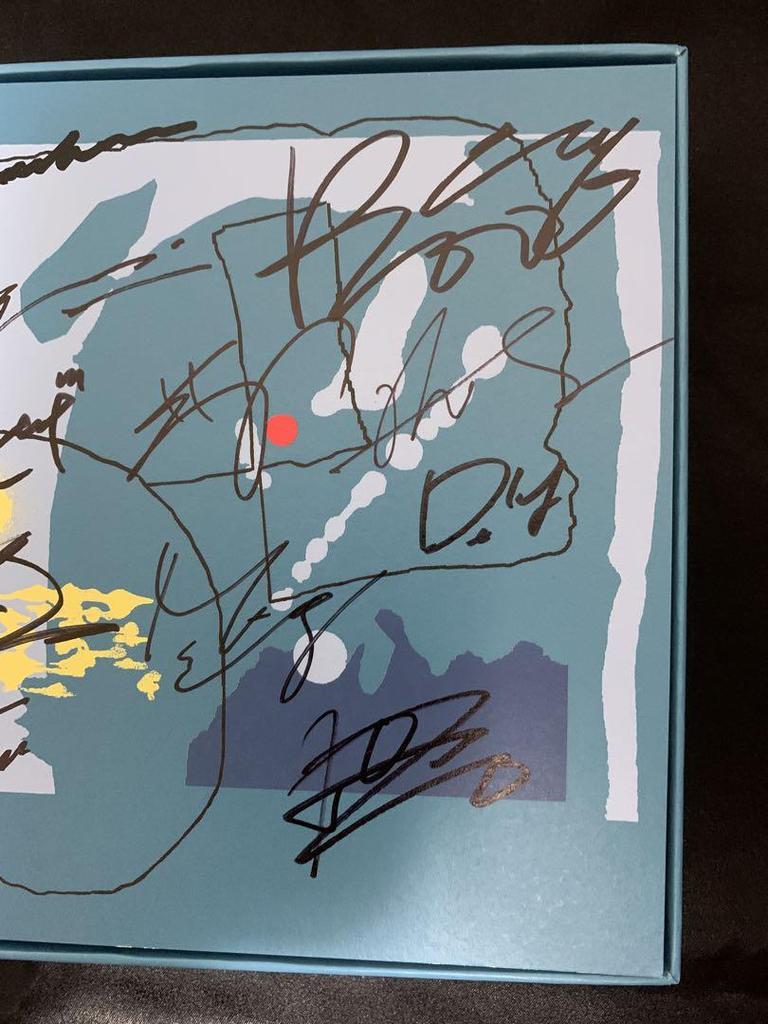 [USED] Autographed SEVENTEEN 12th SPILL THE FEELS Blue