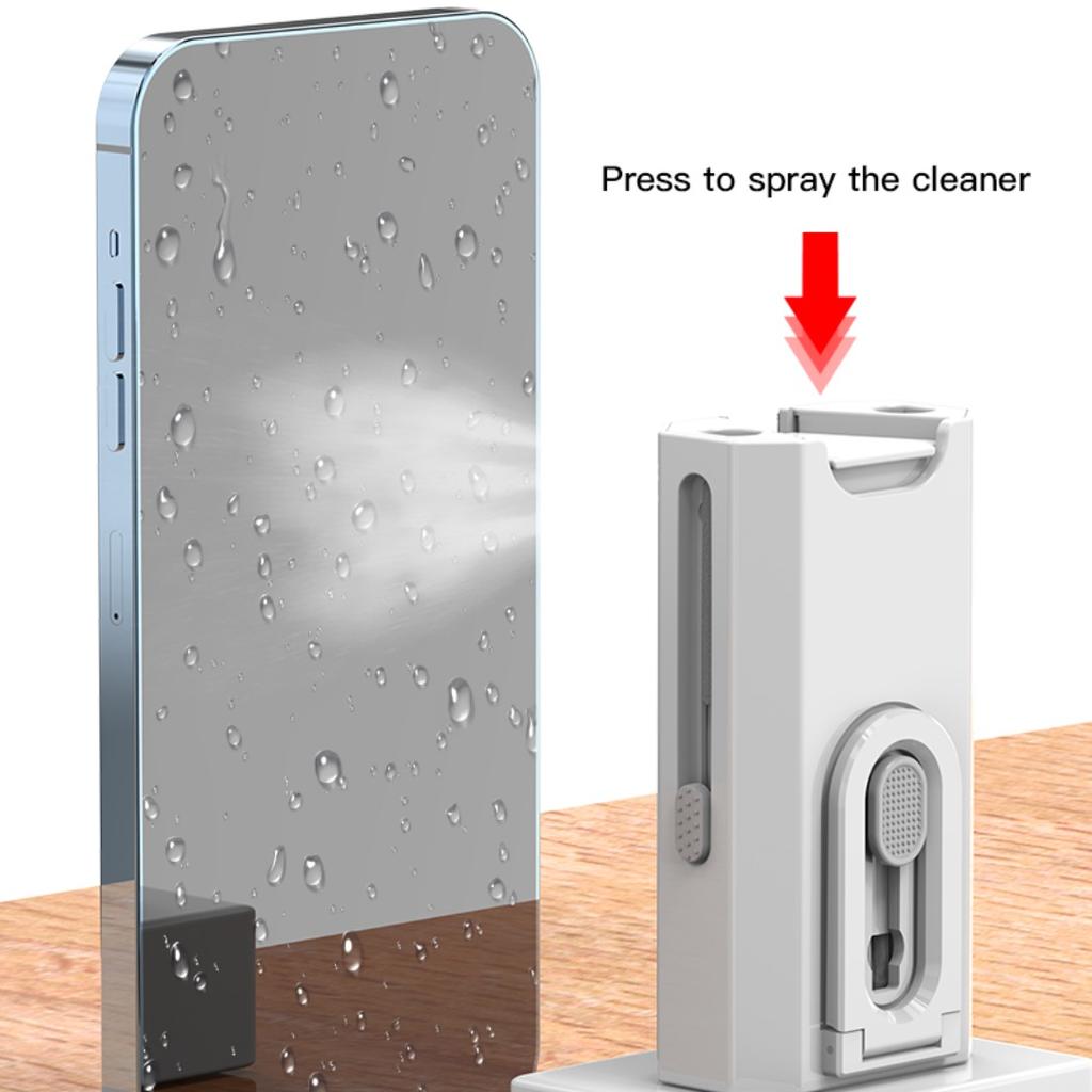 8 в 1, многофункциональный набор щеток для чистки наушников, щетка для удаления пыли с клавиатуры ПК, камеры, телефона, набор для чистки экрана