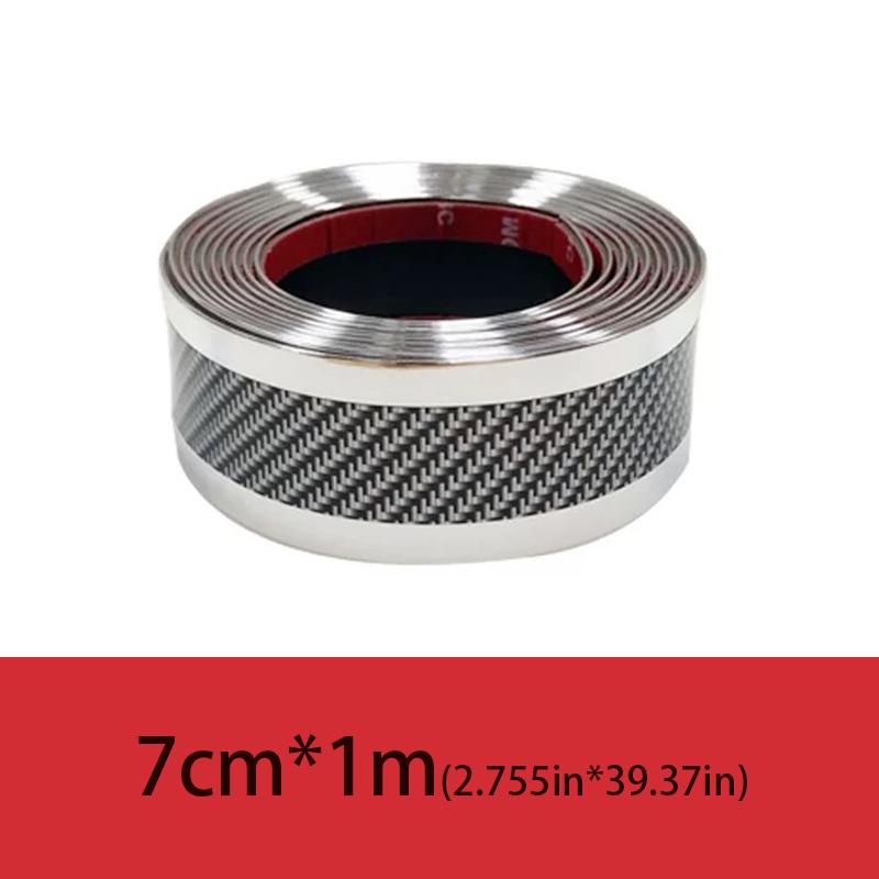 Наклейка на порог автомобиля, устойчивая к царапинам, защитная полоса из углеродного волокна, устойчивая к царапинам, накладка на кромку двери, пленка для бампера автомобиля