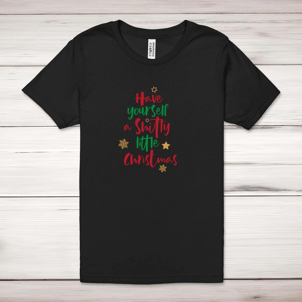 Sh*tty Little Christmas Adult T-Shirt