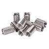 10Pcs Thread Inserts Reducing Nut Repair Tool 303 Stainless Steel Male Female Fastener Hardware