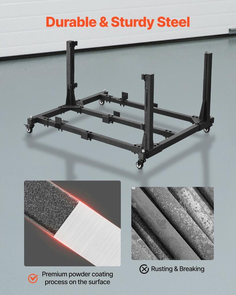 4 Doors Jeep Door Storage Cart for Jeep Wrangler JK JKU JL Gladiator