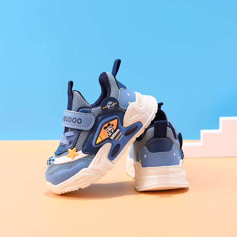Детская модная спортивная обувь весна-осень дышащая детская ультралегкая нескользящая корректирующая функциональная обувь для малышей