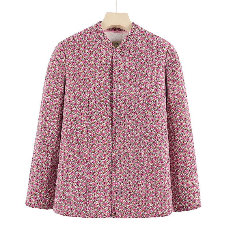 Теплое хлопковое пальто на бархатной подкладке для женщин среднего и пожилого возраста: Зимняя свободная куртка из верблюжьего пуха с защитой талии