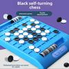 Interactive Touch Flip Black and White Chess Funny Design Chess Set  Parent-child Interaction Game