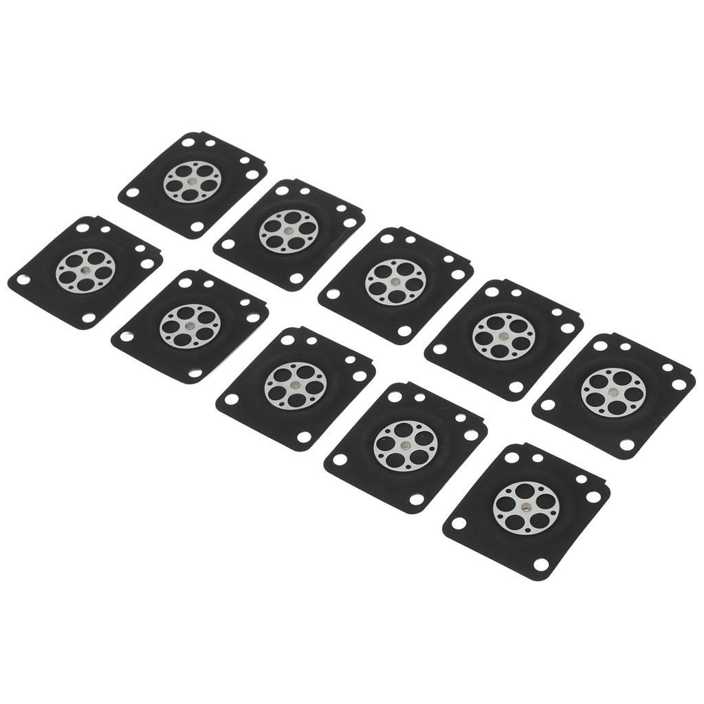 10PCS/Set Carburetor Parts Chainsaw Carburetor Membrane Gasket Set Fit for ZAMA180