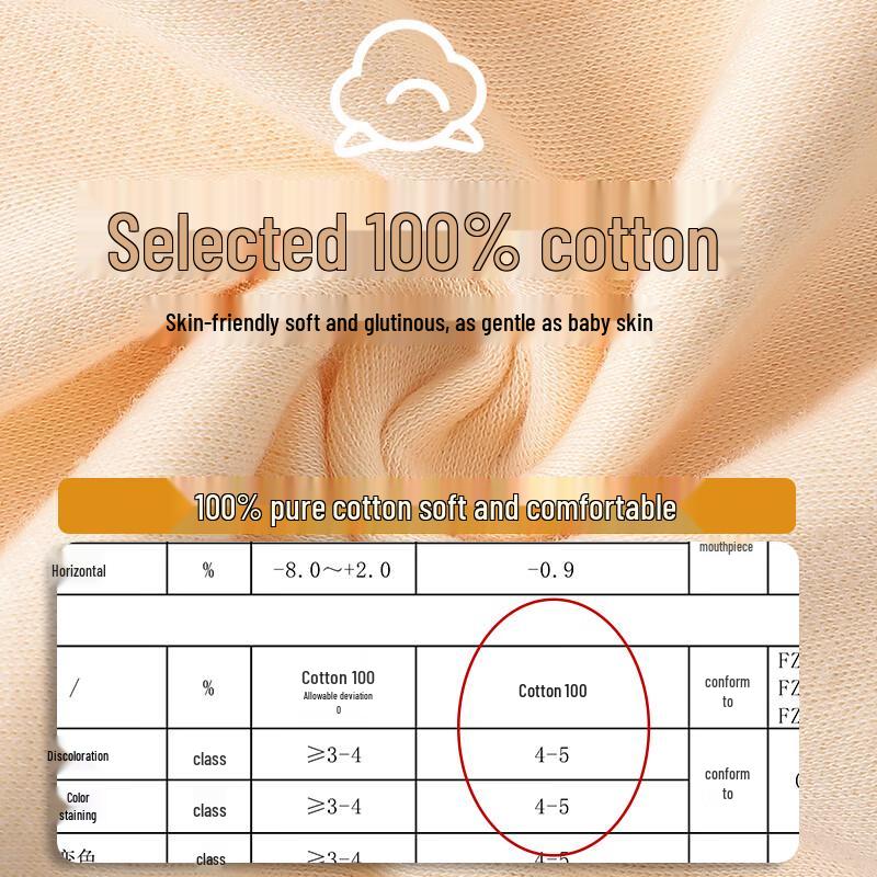 Langsah Women's Pure Cotton Thin Thermal Underwear