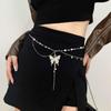 Premium Metal Butterfly Waist Chain Women'S Accessories Short Skirt Belt Decorative Dress Jk Trouser Chain