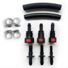 Gas Pressure Test Monitoring Tool With Quick Connector for DIY Vehicle Maintenance & Professional Use Accurate Readings