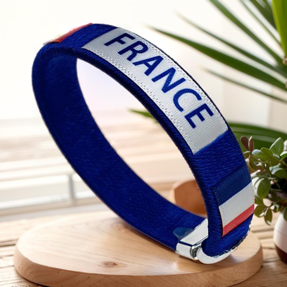 Браслет с национальными флагами, диаметр 65 мм, спортивный браслет дружбы для мужчин и женщин, Германия