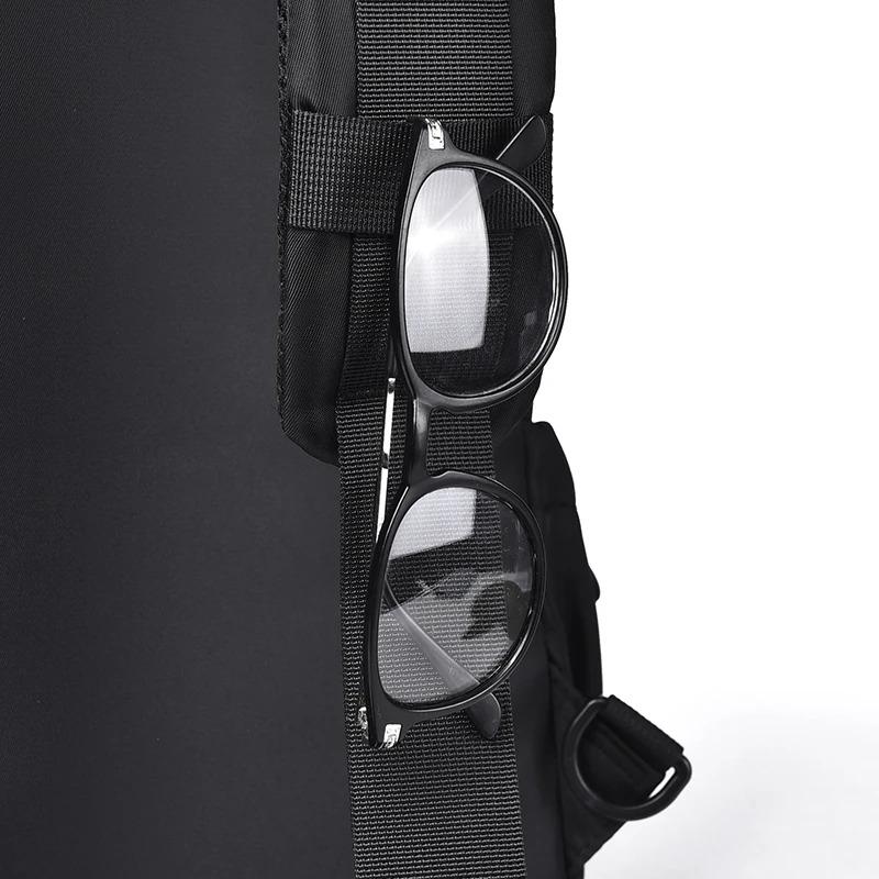 Мужская многофункциональная нагрудная сумка с регулируемыми плечевыми ремнями, большая вместимость, мужская модная сумка через плечо, многофункциональная плечевая сумка