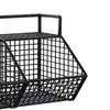 Adhesives Small Metal Basket Farmhouse Food Storage Mesh Bin Fruit Shelf Vegetable Rack Kitchen