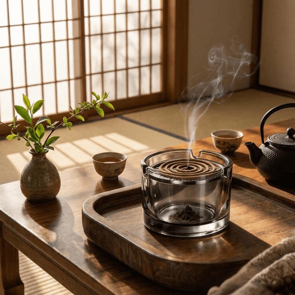 High-Temperature Resistant Mosquito Coils Tray Aromatherapy Stove Aromatherapy Room